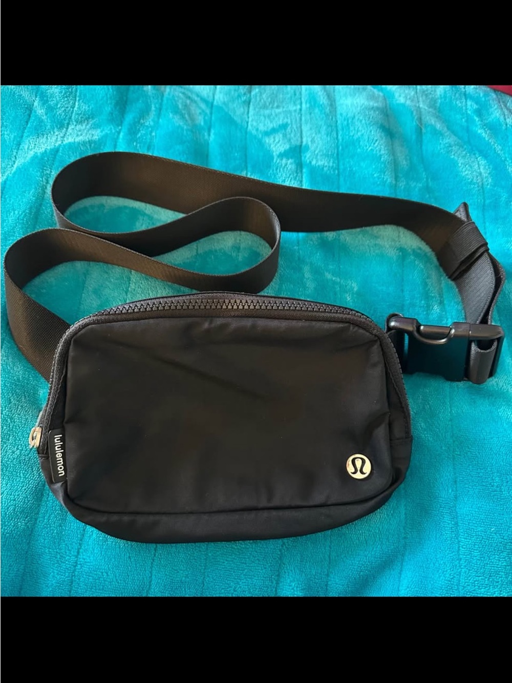 lululemon athletica Black Waist Sling Bag